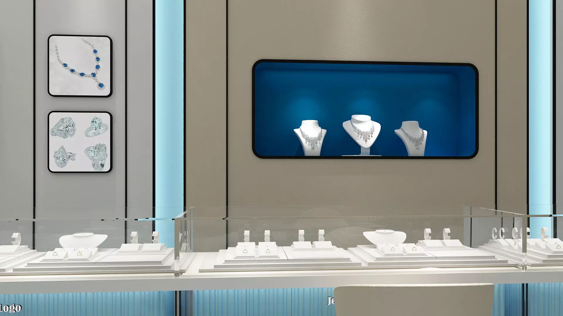 Jewelry Store 01 3D model_8