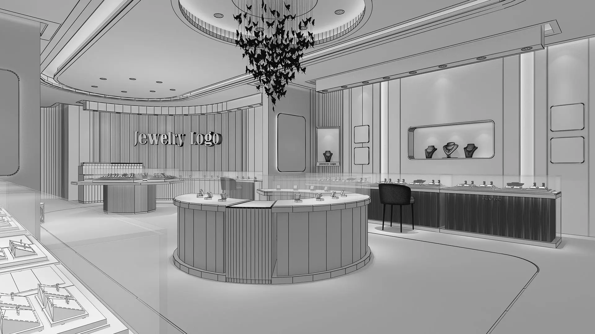 Jewelry Store 01 3D model_11
