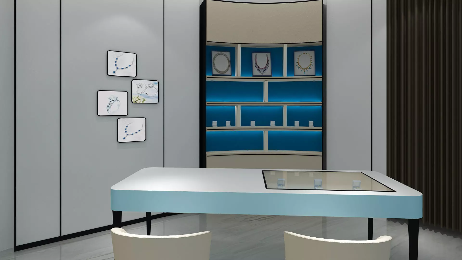 Jewelry Store 01 3D model_9