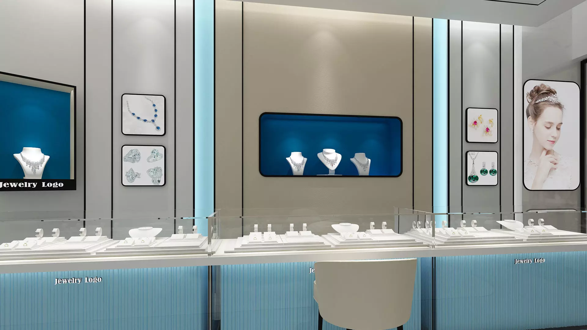 Jewelry Store 01 3D model_2