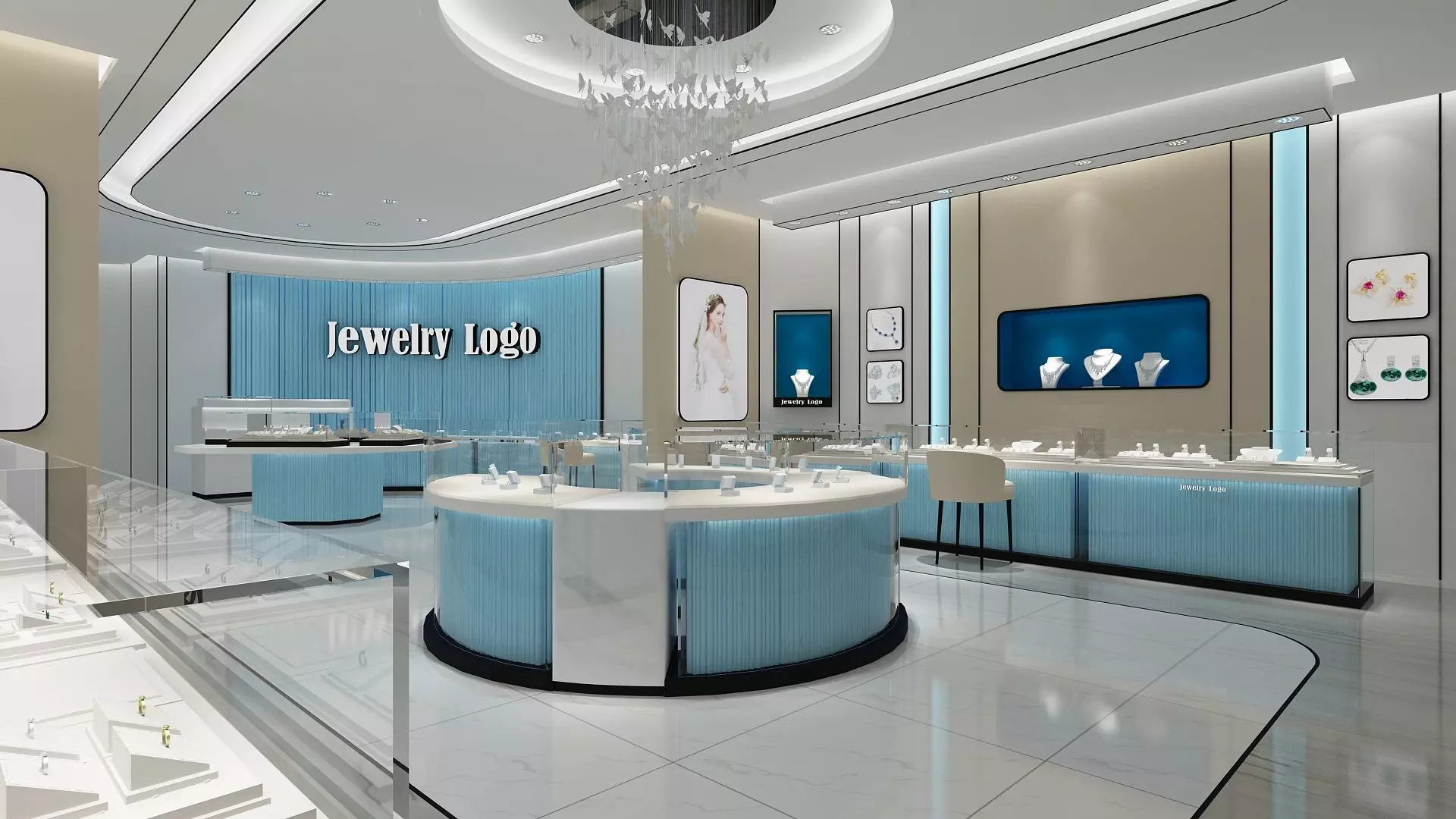 Jewelry Store 01 3D model_3