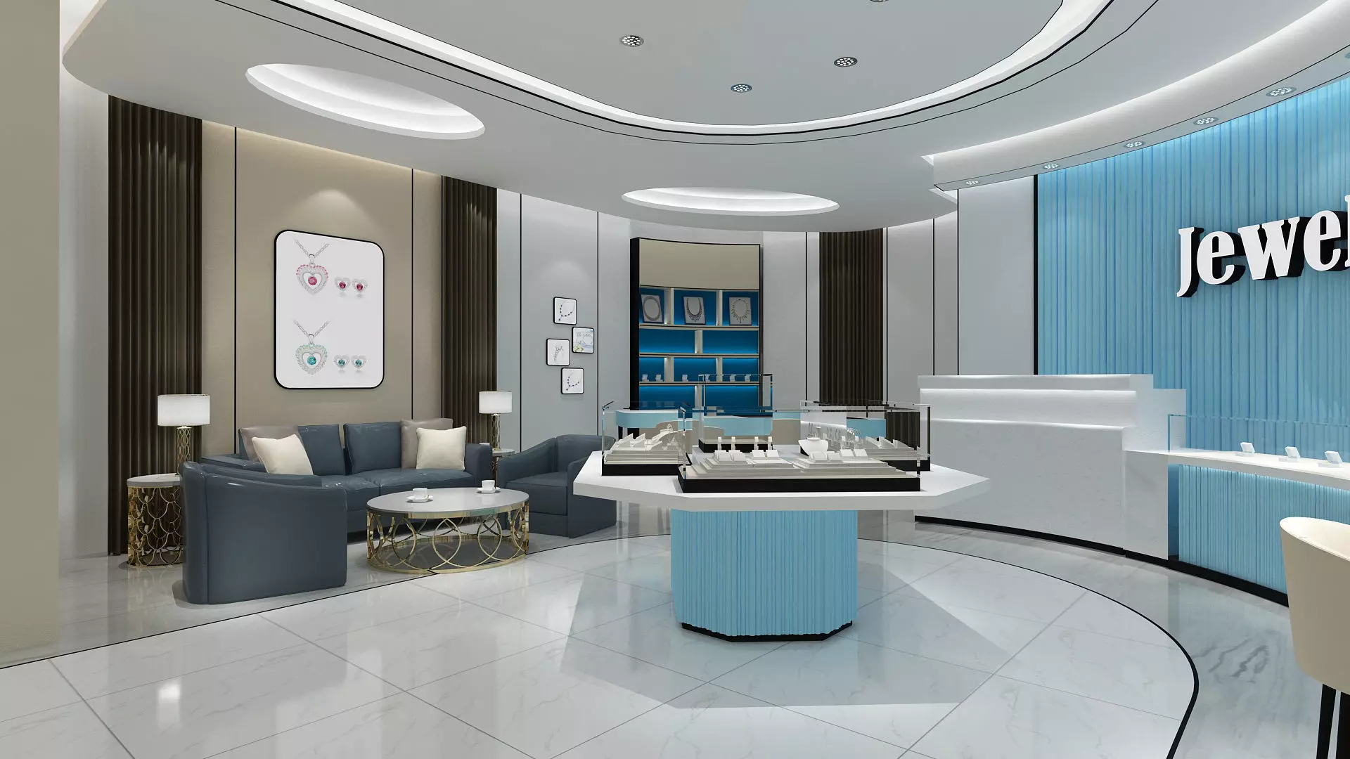 Jewelry Store 01 3D model_0