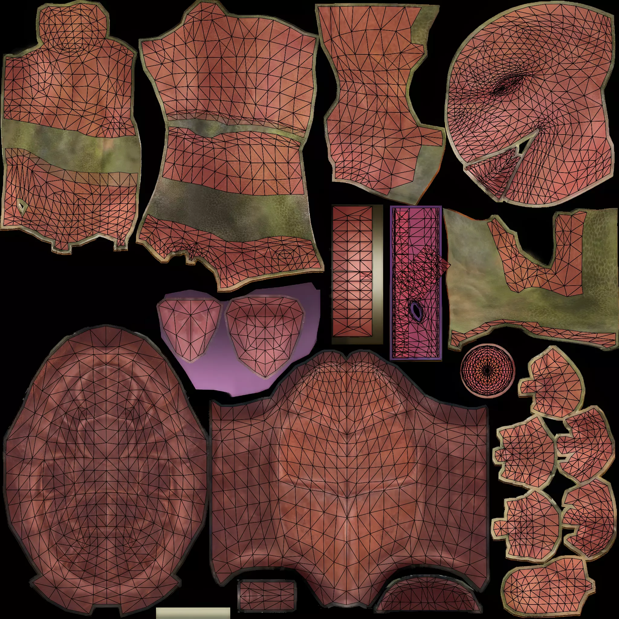 Donatello - TMNT Low-poly 3D model_9