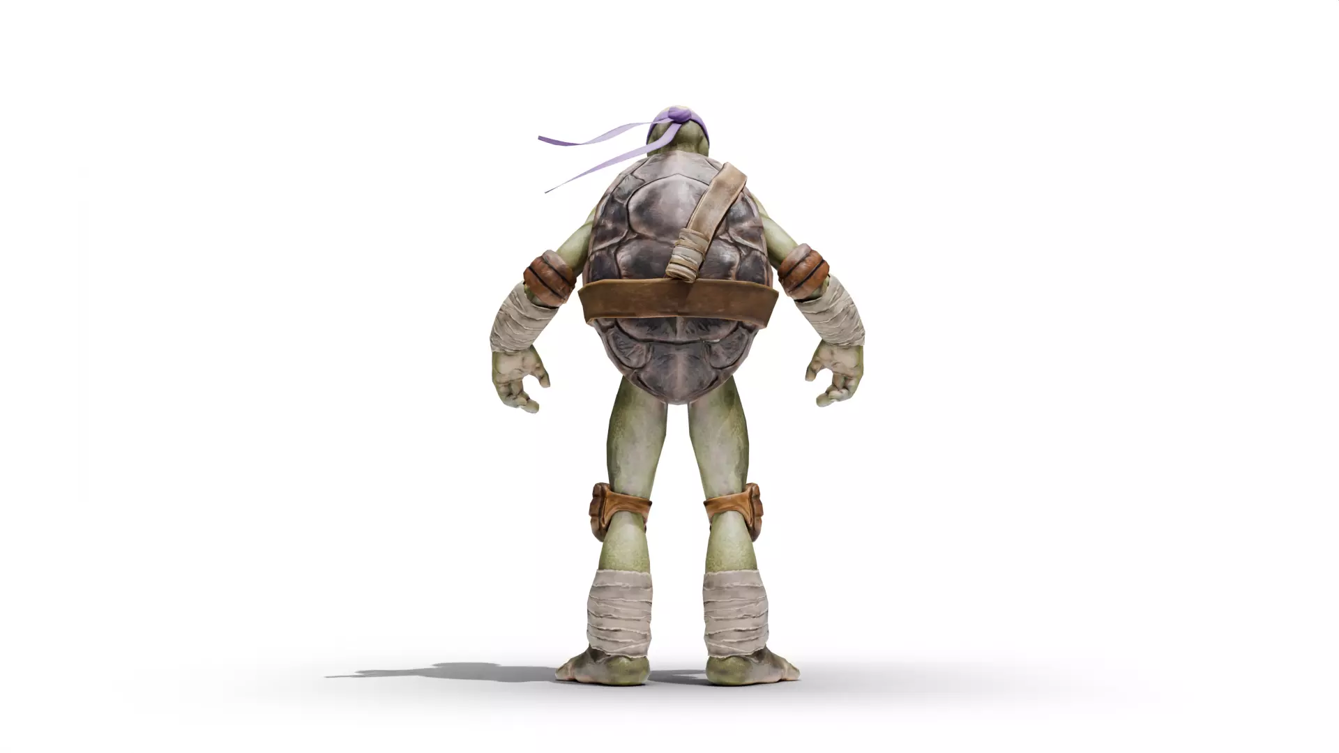 Donatello - TMNT Low-poly 3D model_4