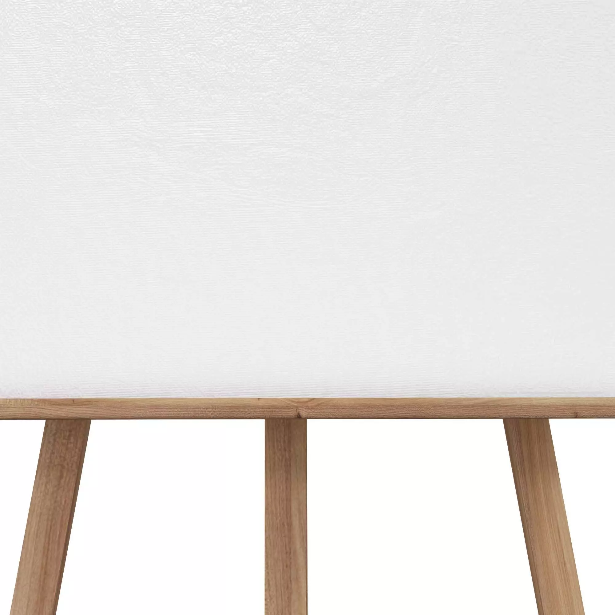 Easel with Canvas 3D model_3