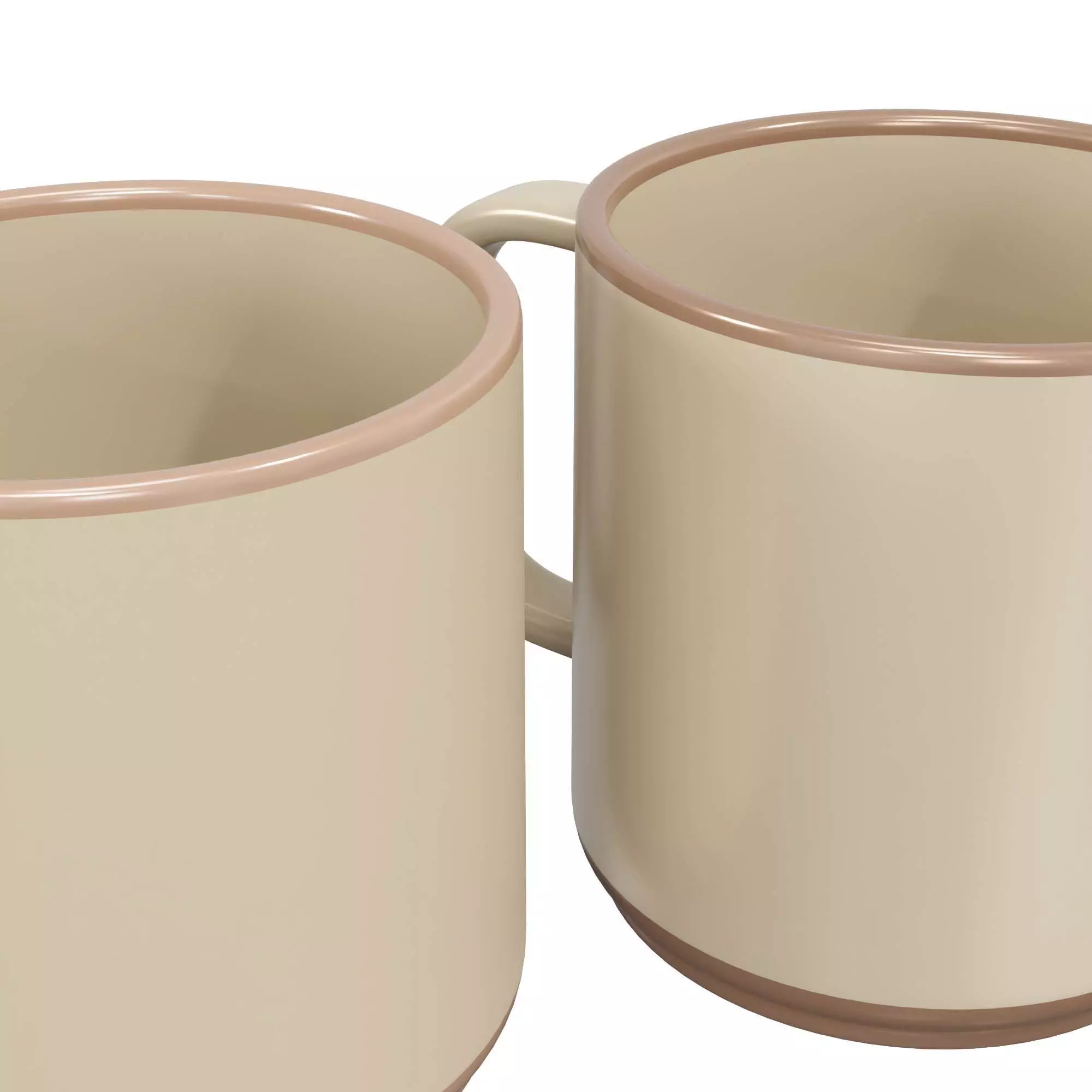 Mug or cup 3D model_2