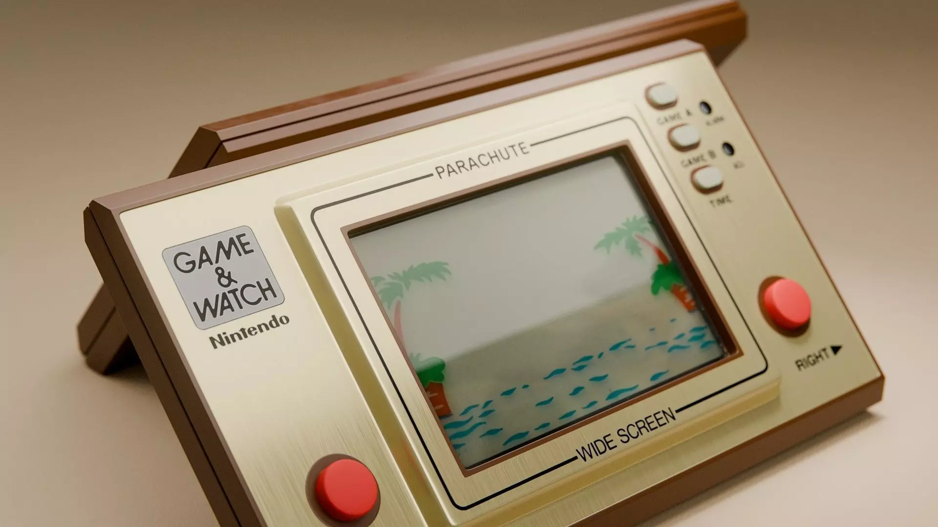 Nintendo Parachute 3D model_3