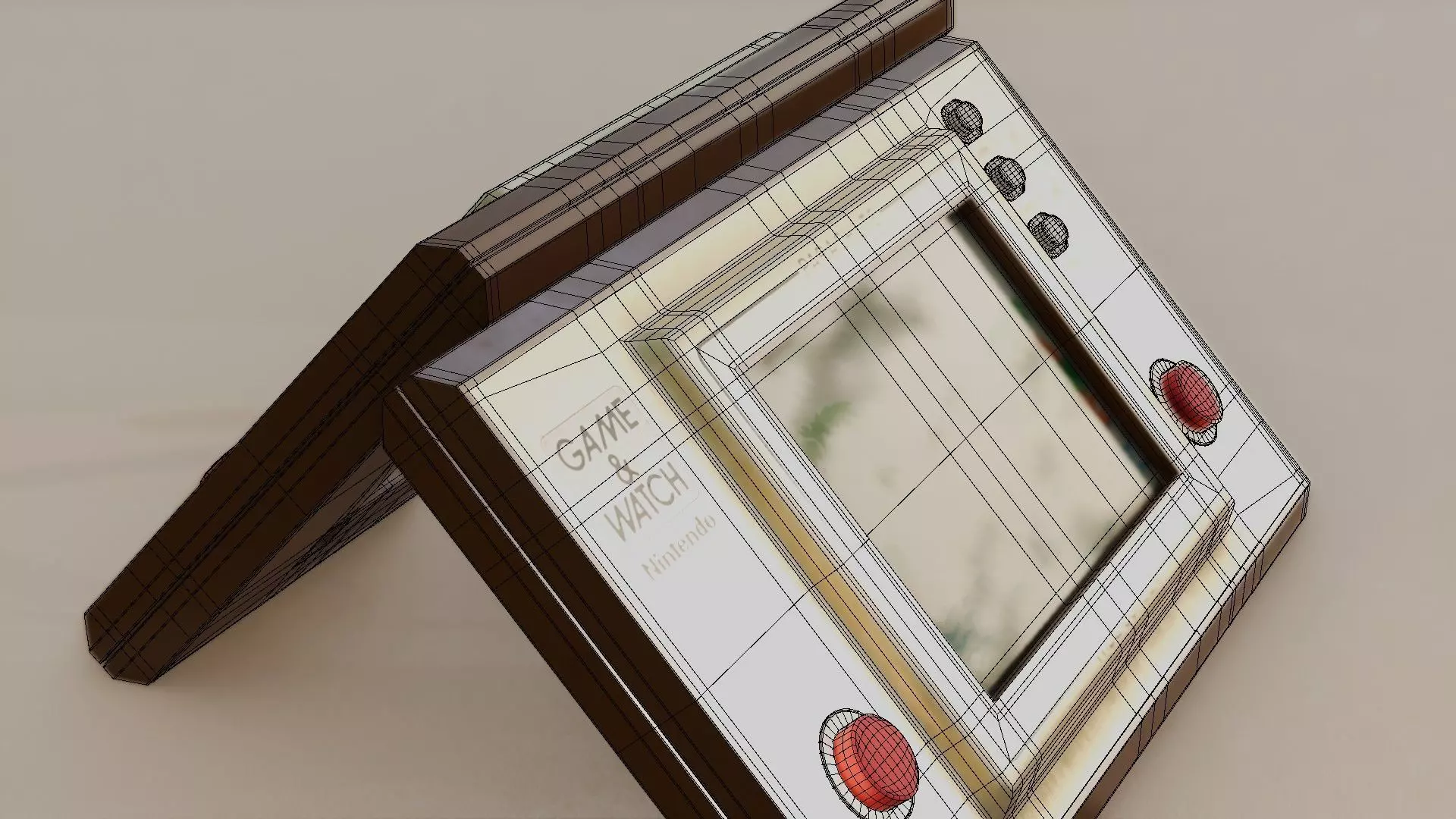 Nintendo Parachute 3D model_22