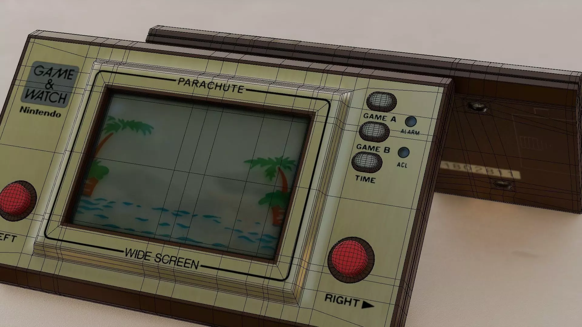 Nintendo Parachute 3D model_23