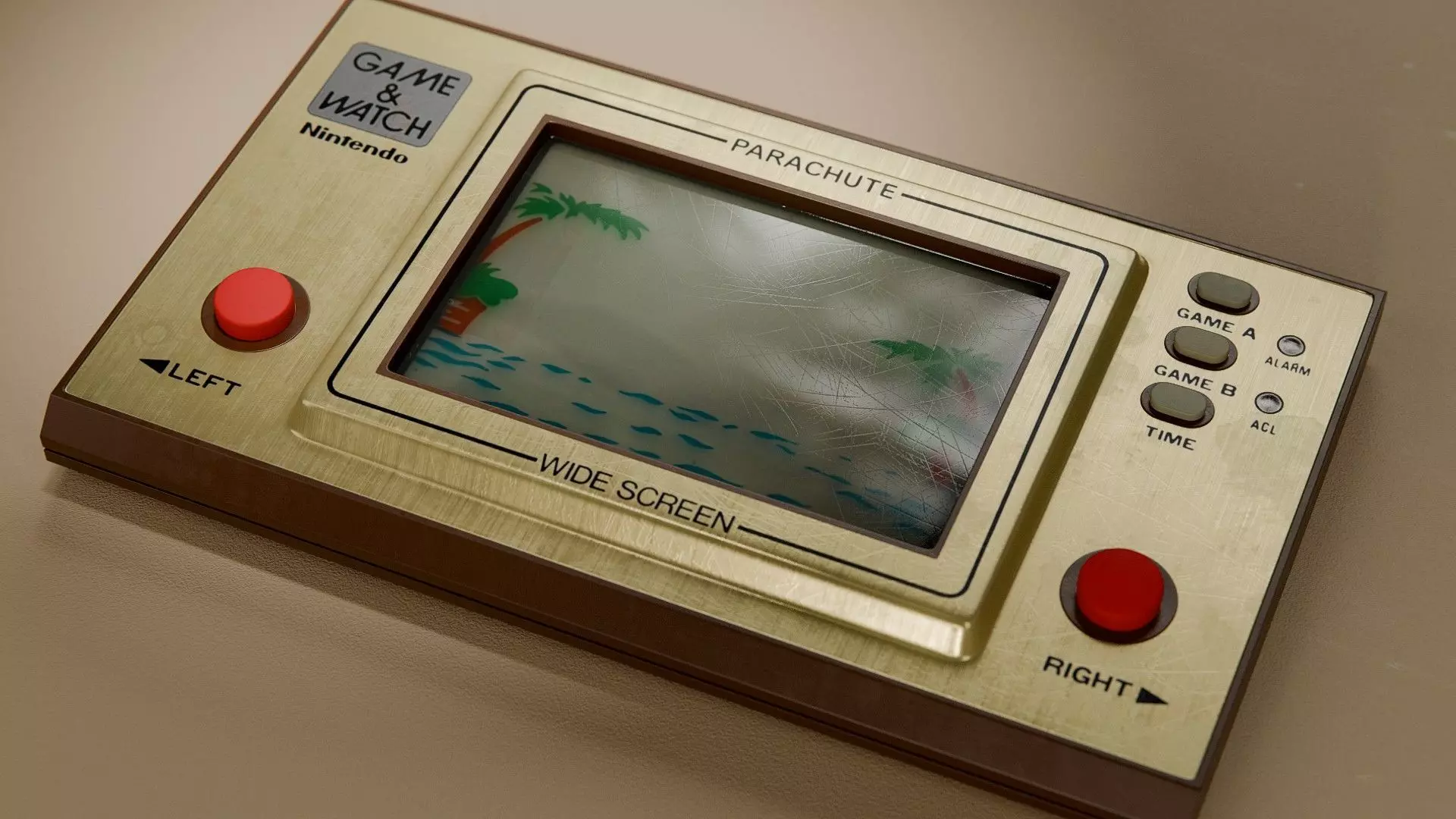 Nintendo Parachute 3D model_4