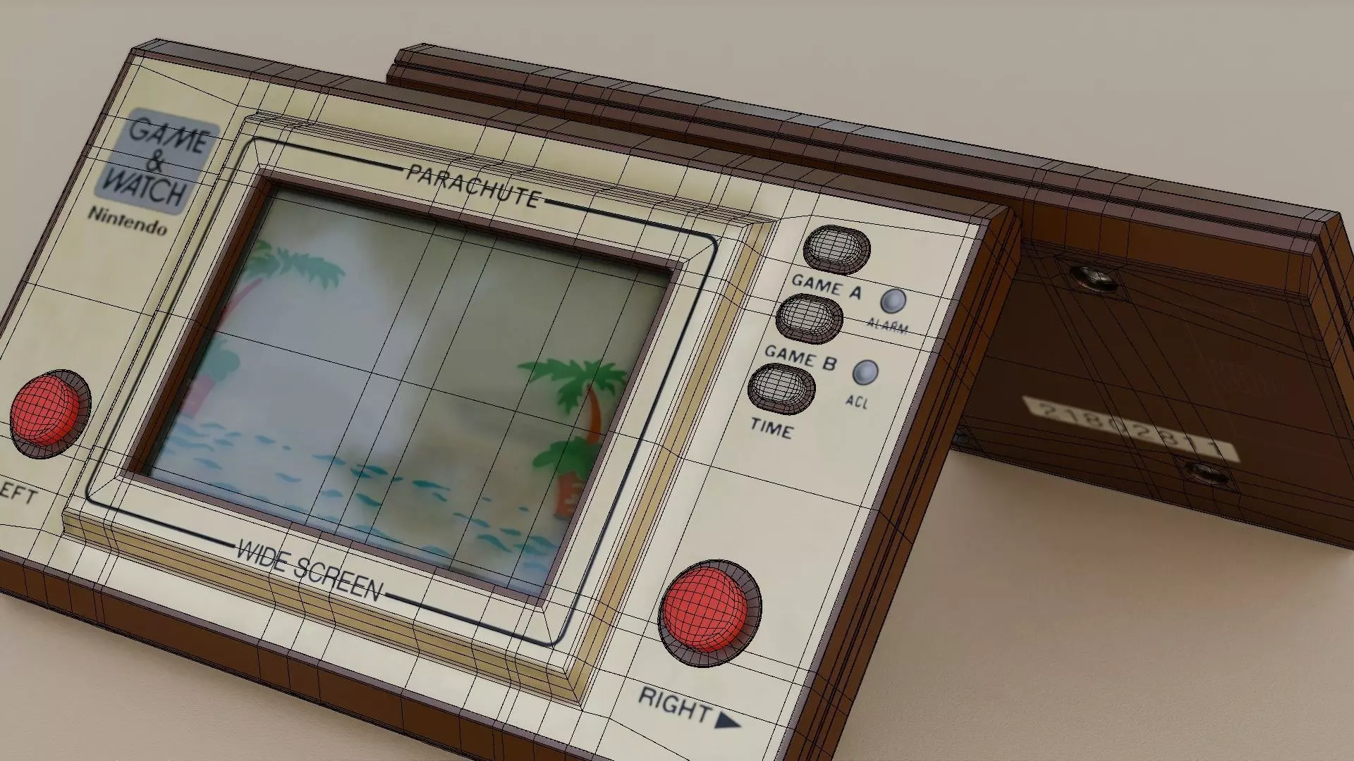 Nintendo Parachute 3D model_21