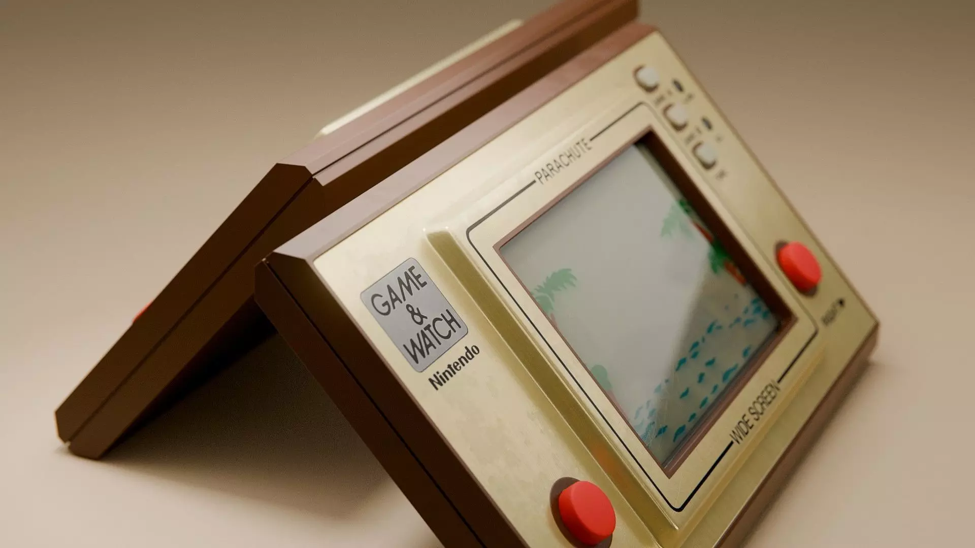 Nintendo Parachute 3D model_1