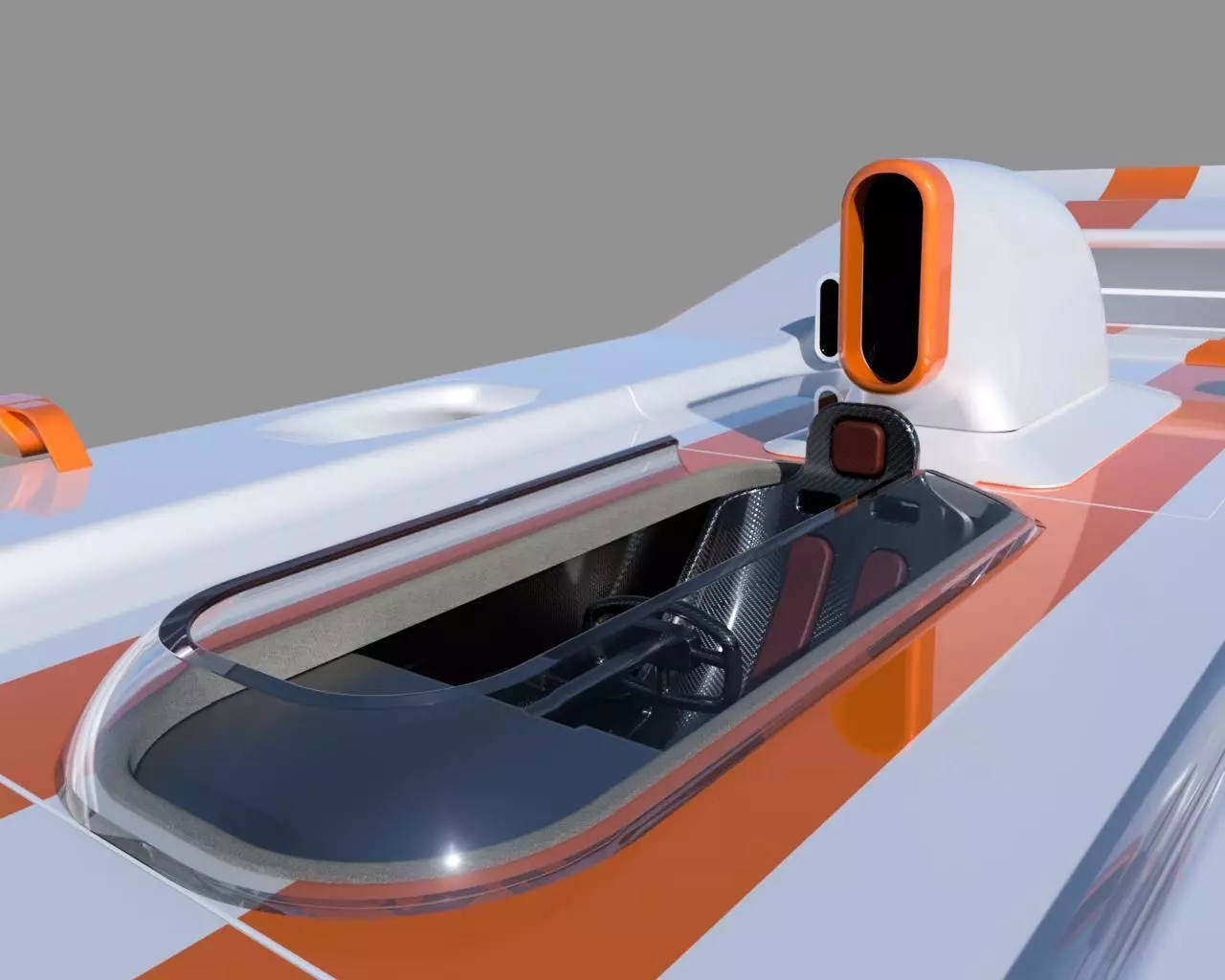 sports car kan-am seriesreacing car model car 3D model