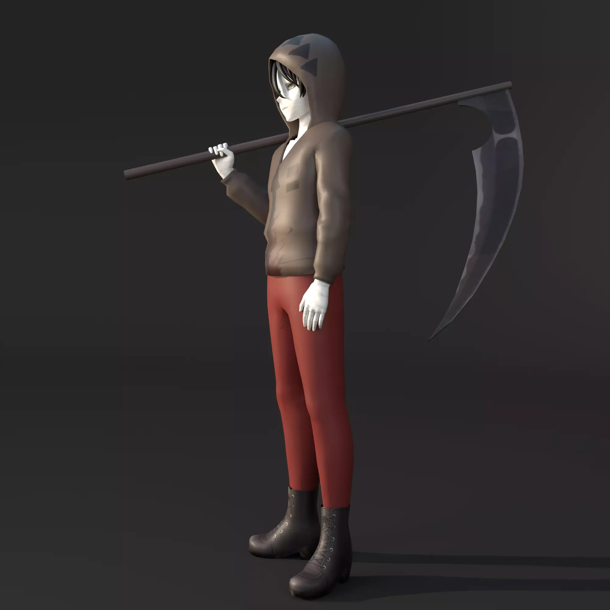 Isaac Foster AKA Zack 3D Model Low-poly 3D model_1