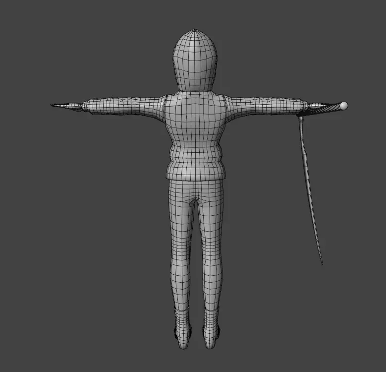 Isaac Foster AKA Zack 3D Model Low-poly 3D model_5