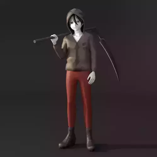 Isaac Foster AKA Zack 3D Model