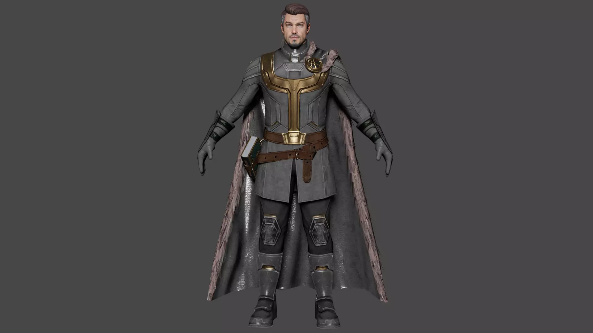 Secret Wars Doctor Strange Low-poly 3D model_0