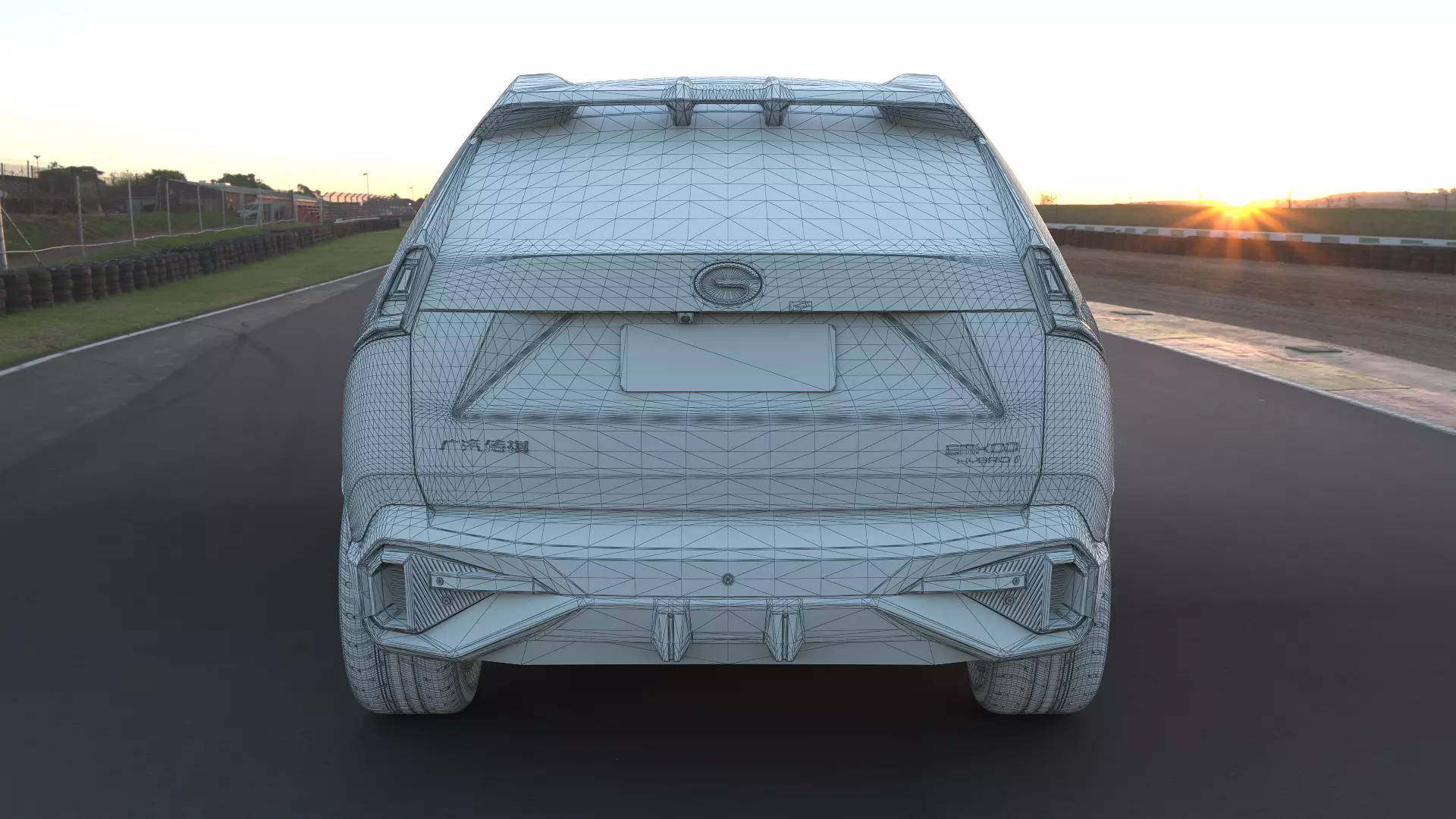  2022 GAC Trumpchi Emkco with interior 3D model_22