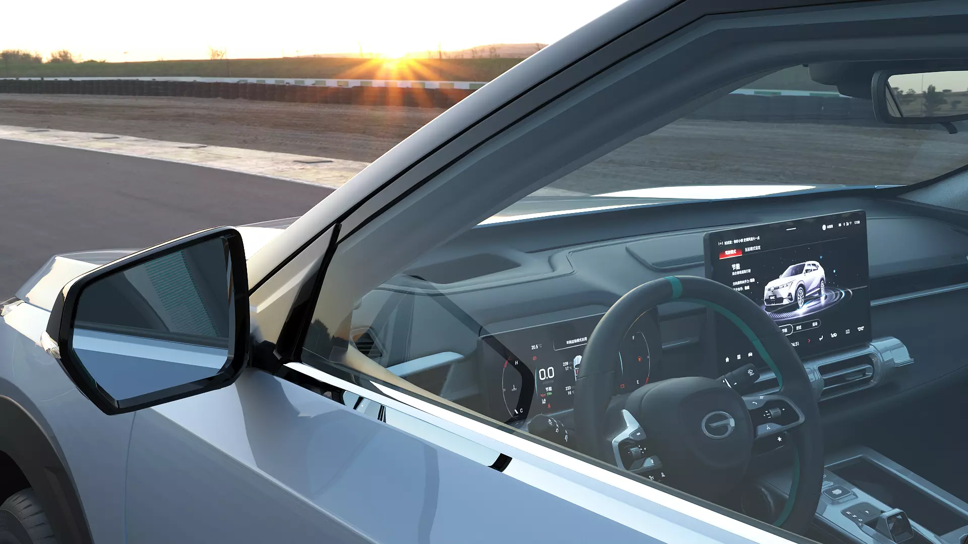  2022 GAC Trumpchi Emkco with interior 3D model_4