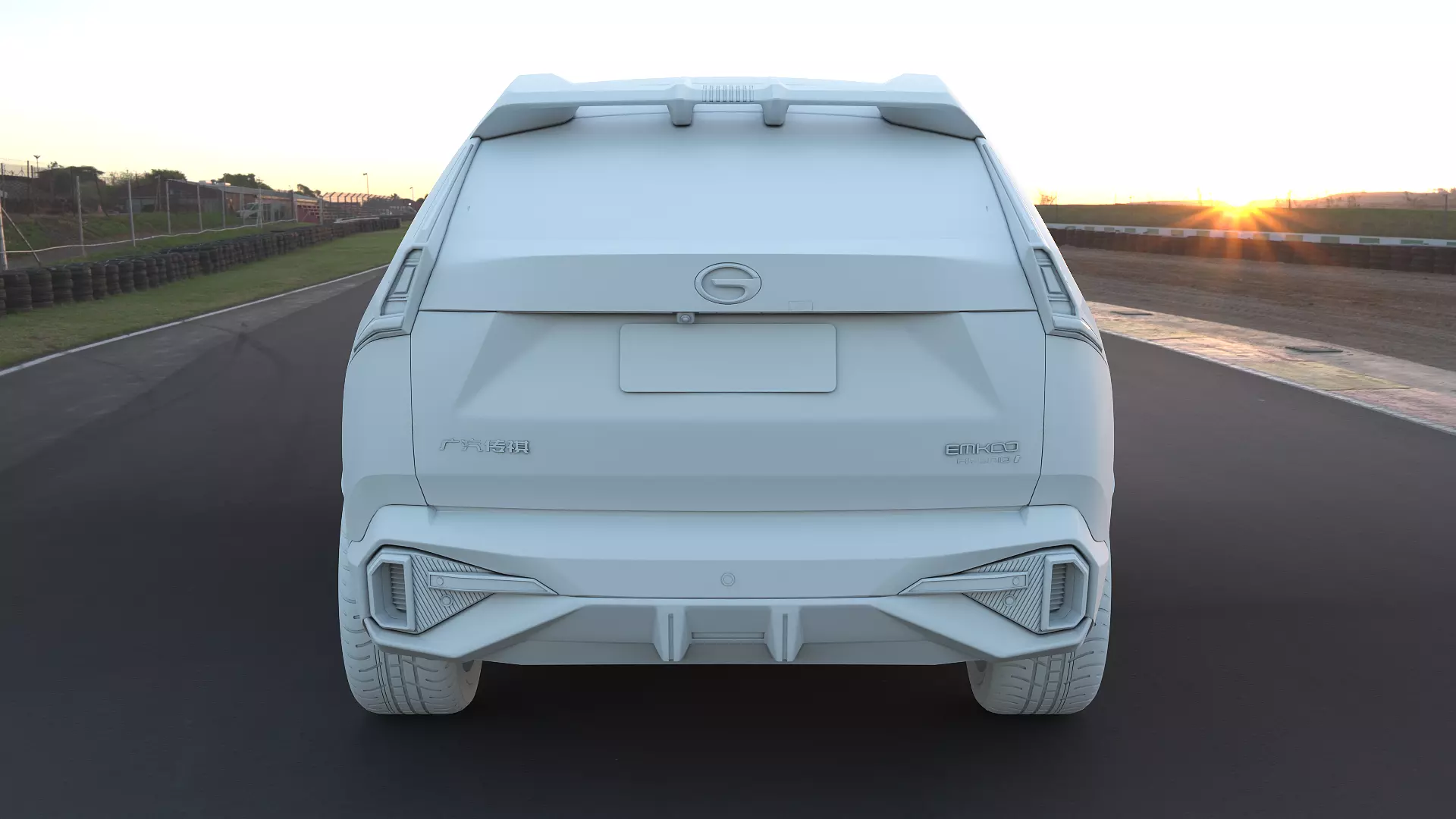  2022 GAC Trumpchi Emkco with interior 3D model_21