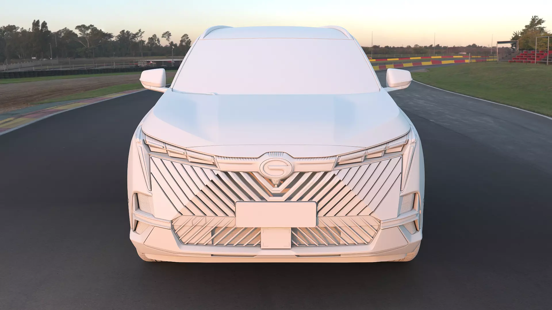  2022 GAC Trumpchi Emkco with interior 3D model_11