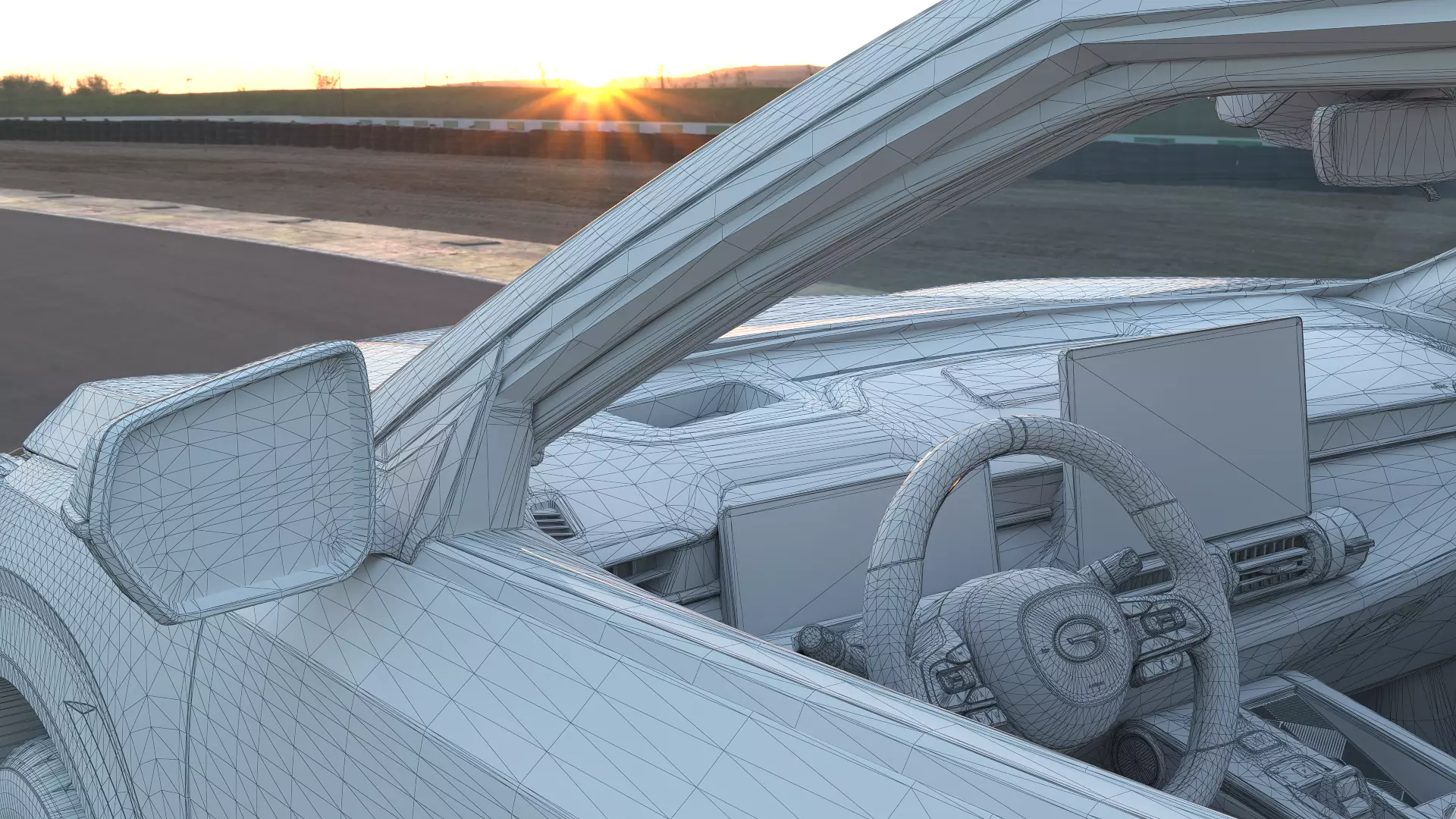  2022 GAC Trumpchi Emkco with interior 3D model_16