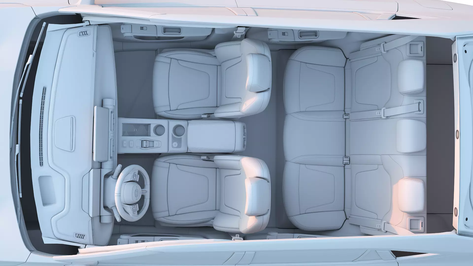  2022 GAC Trumpchi Emkco with interior 3D model_17