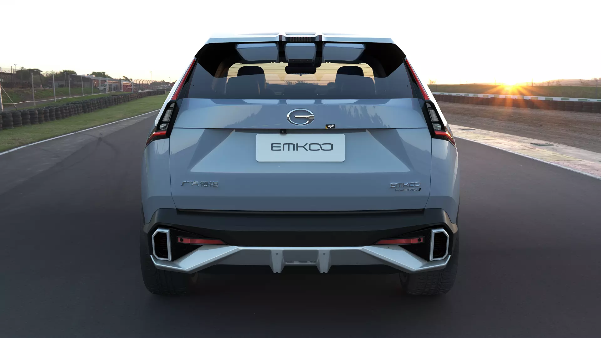  2022 GAC Trumpchi Emkco with interior 3D model_7