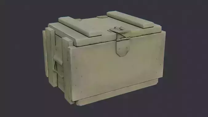 Eng Supply Crate 02 Military Storage Box