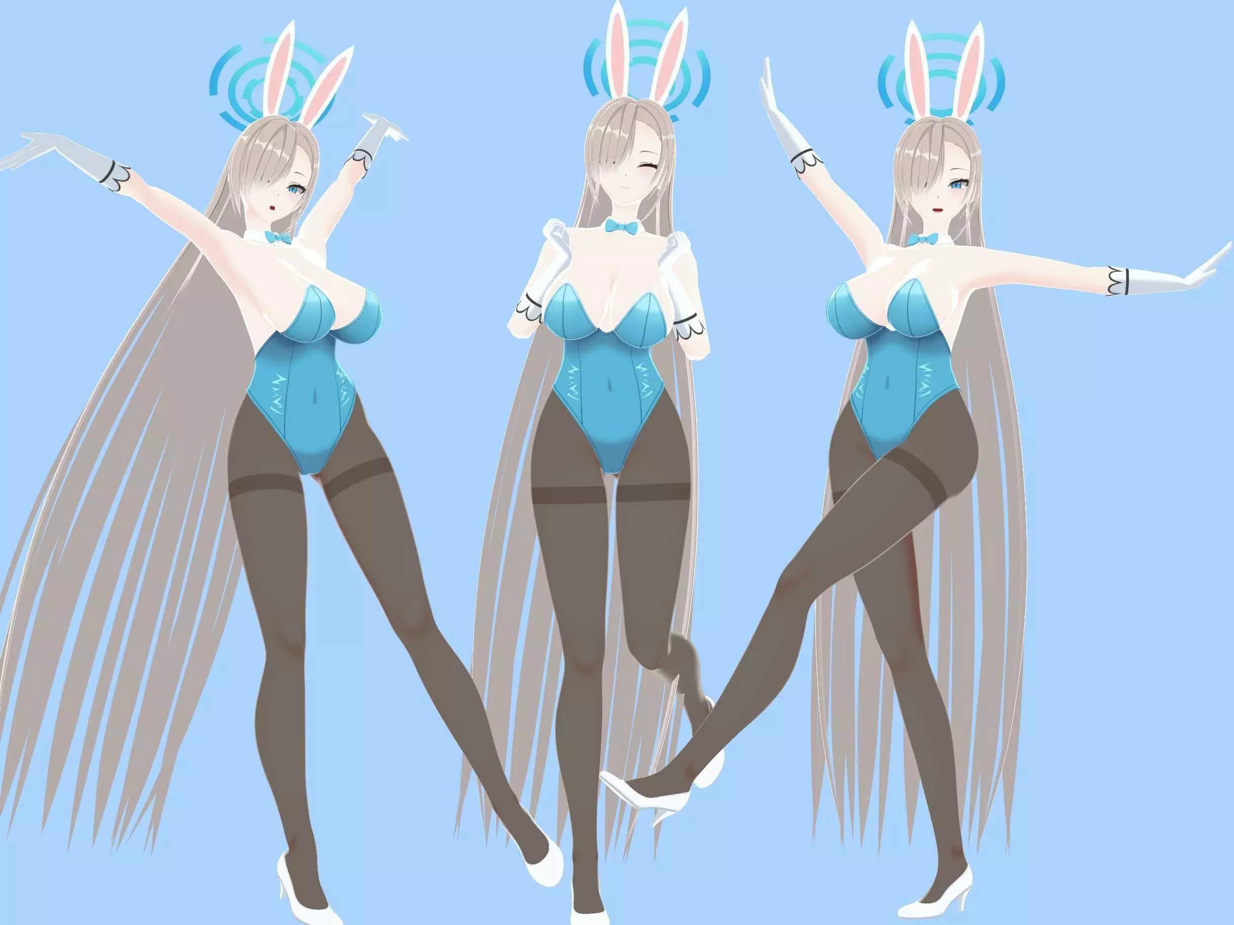 Ichinose Asuna - Blue Archive 3D Model 3D model_5