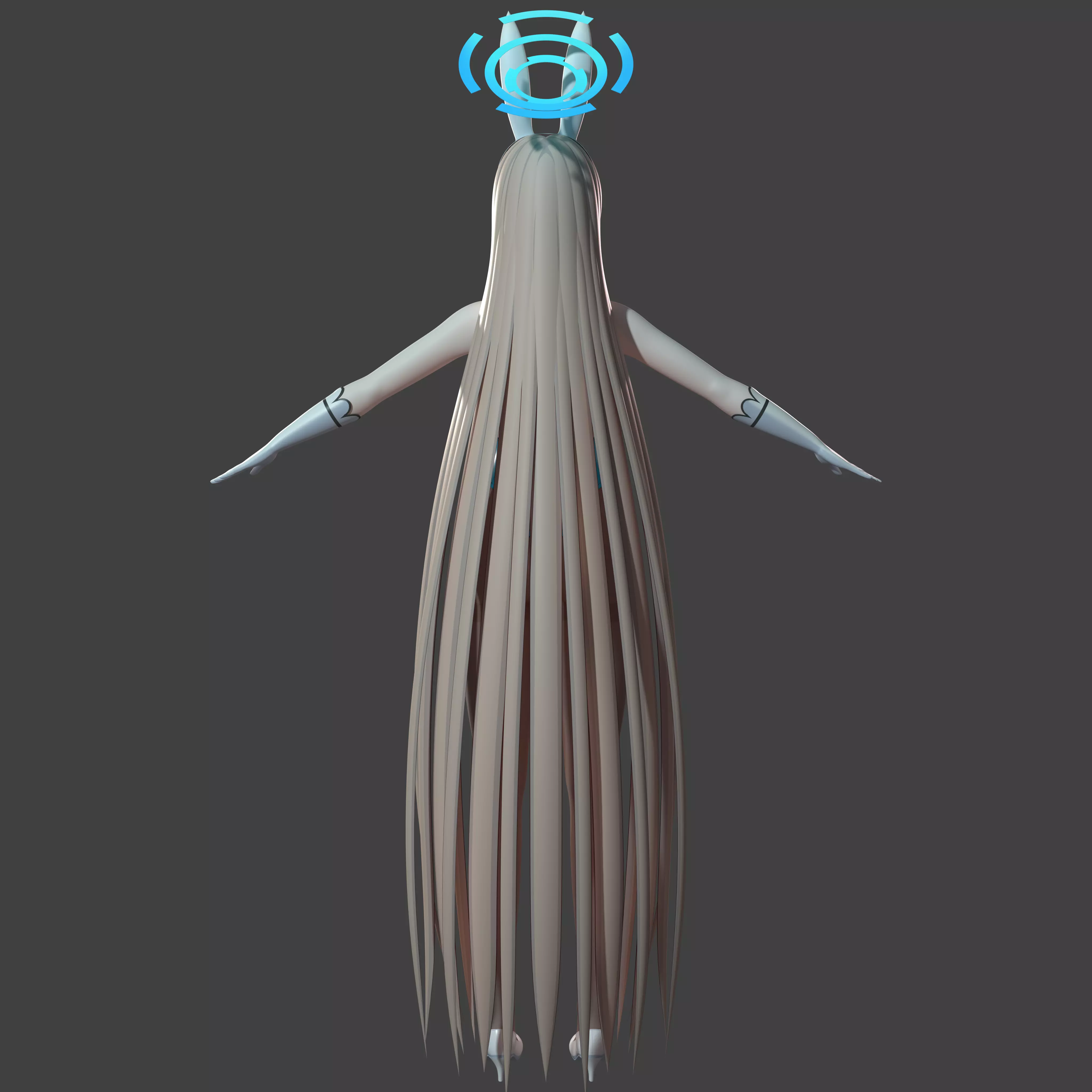 Ichinose Asuna - Blue Archive 3D Model 3D model_2