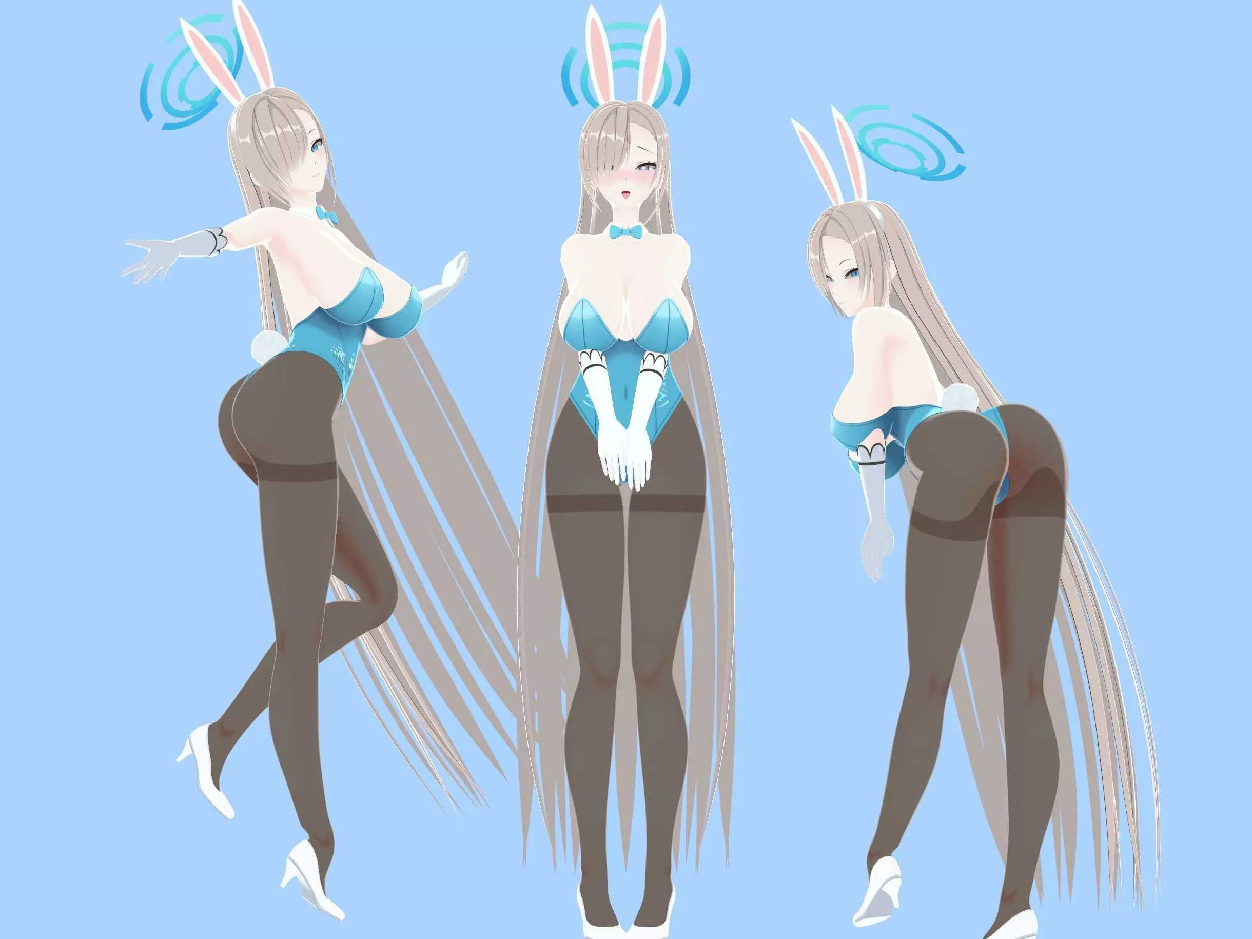 Ichinose Asuna - Blue Archive 3D Model 3D model_6