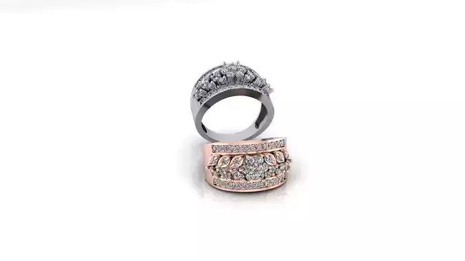 flower setting jewelry ring