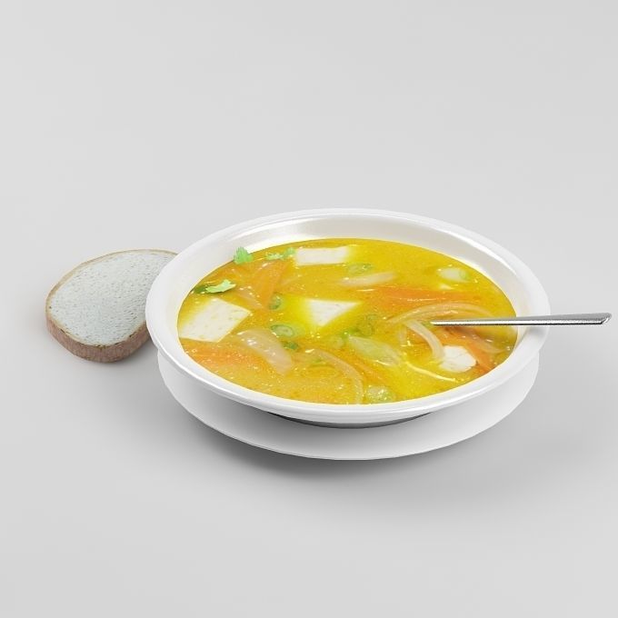 Soup 01 3D model_2