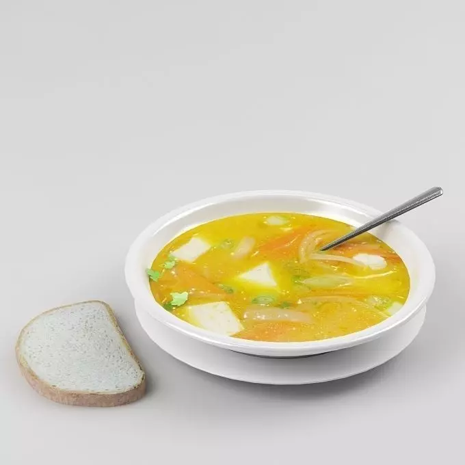 Soup 01 3D model_0