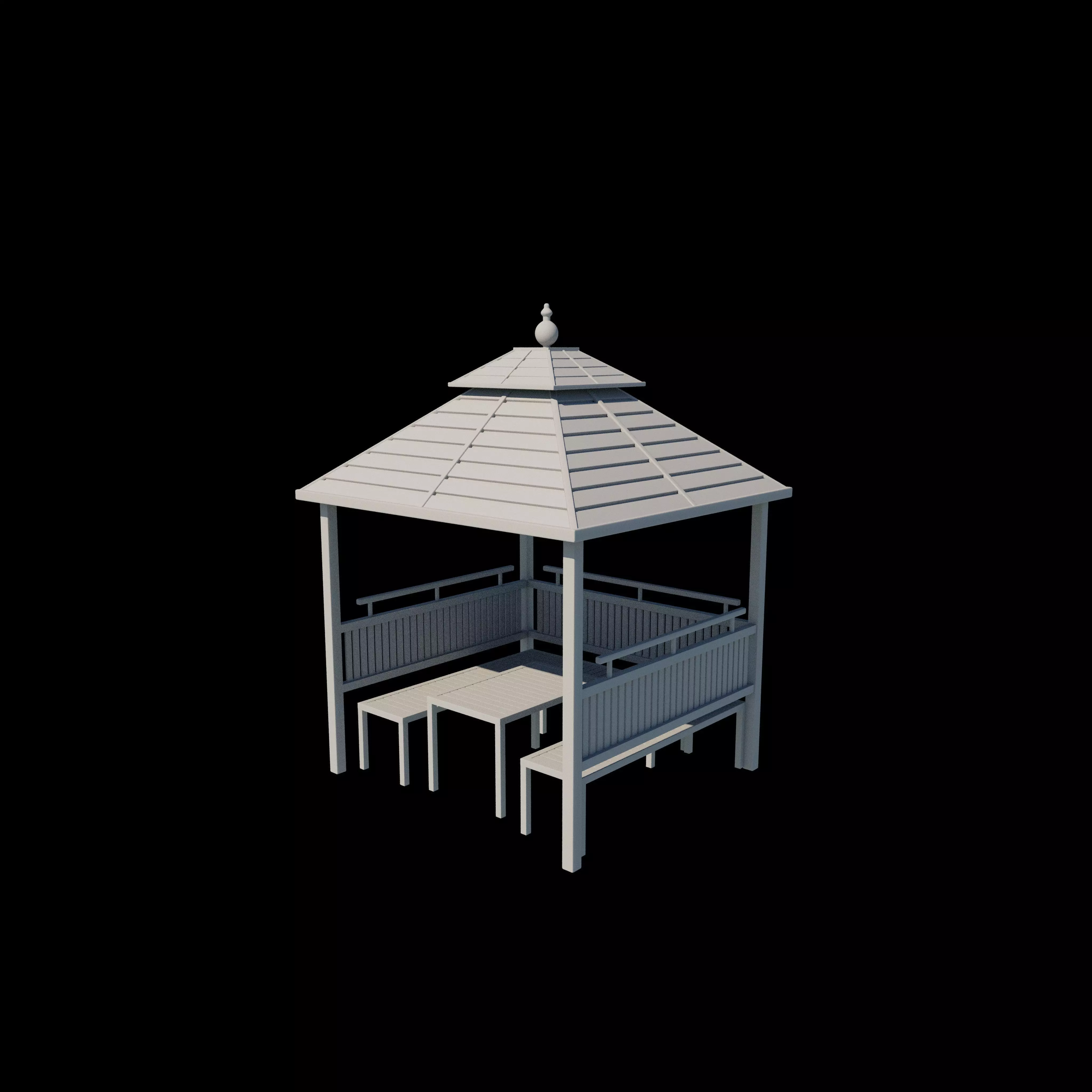 Haanh Design gazebo 3D model_14