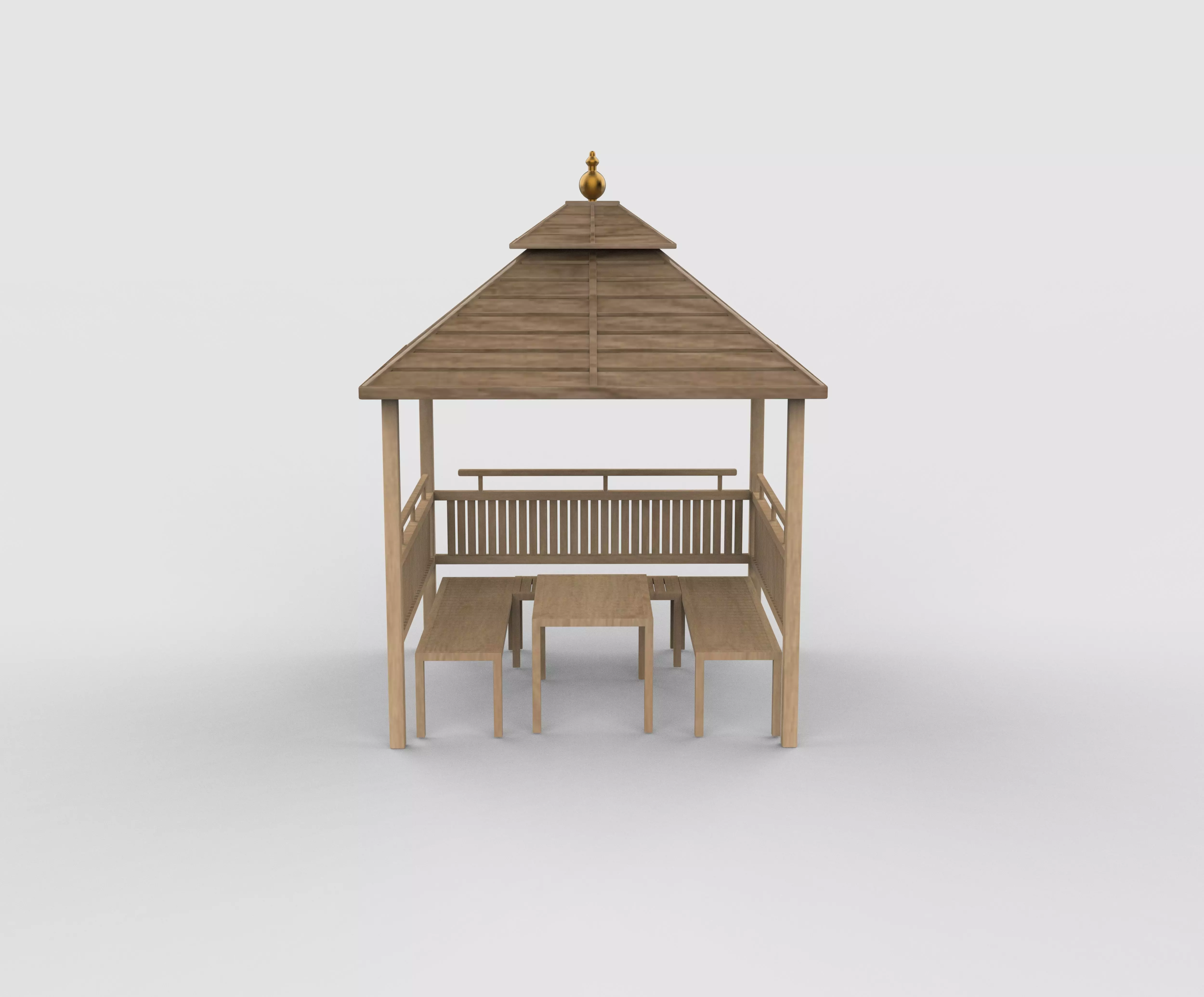 Haanh Design gazebo 3D model_13