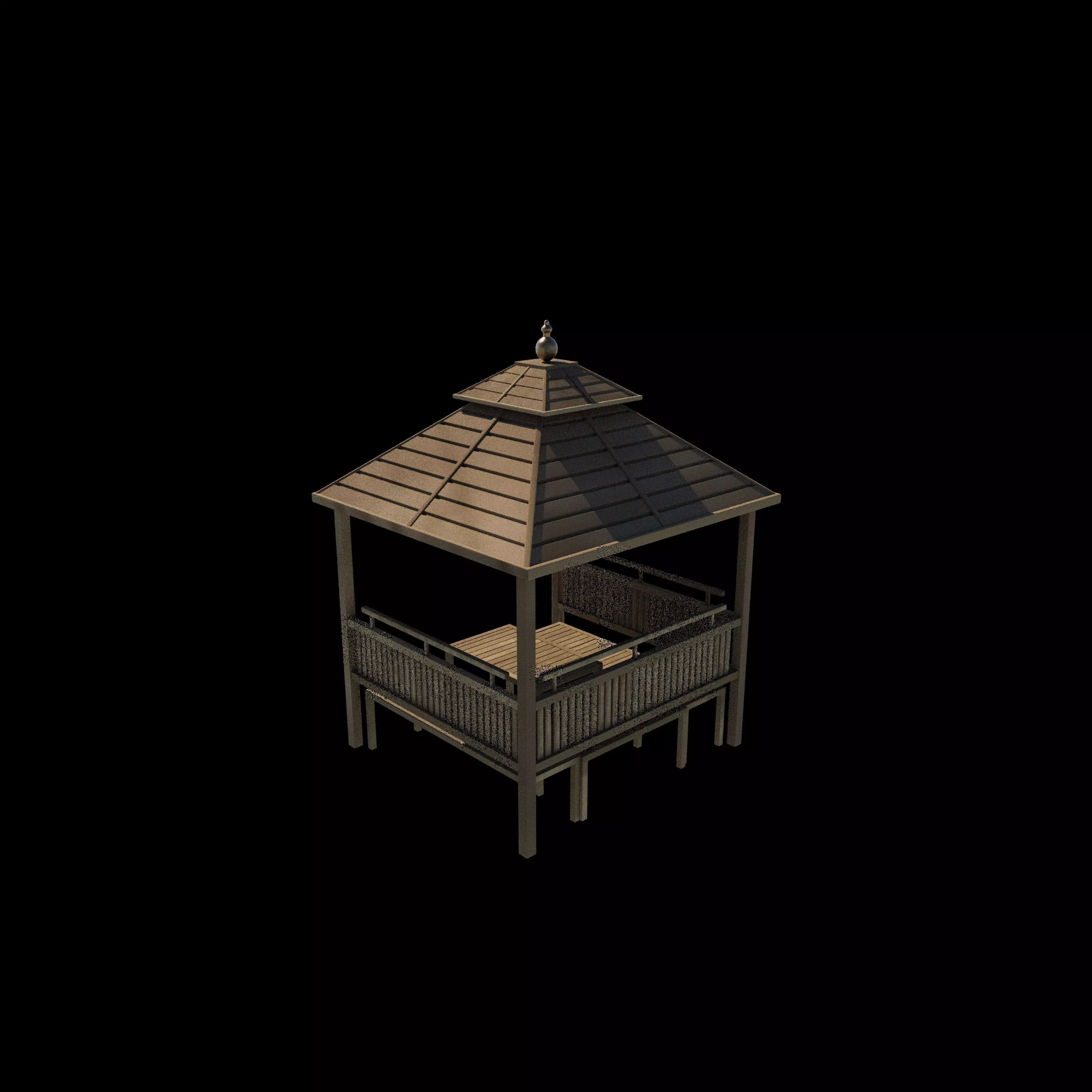 Haanh Design gazebo 3D model_5