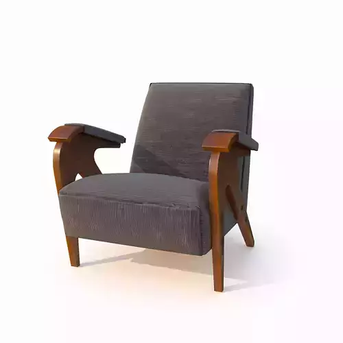 armchair velvet coating