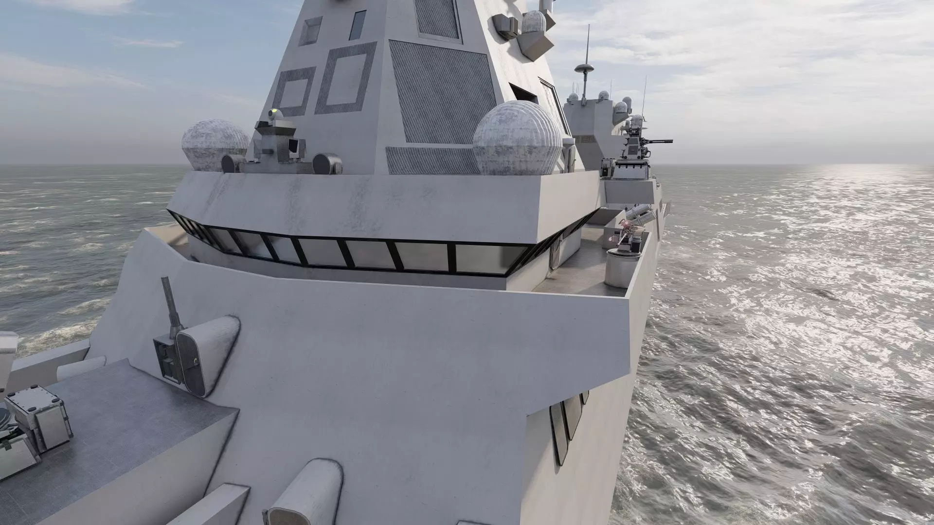 NAVY MULTIROLE  FRIGATE SPARTAN CLASS 3D model_25