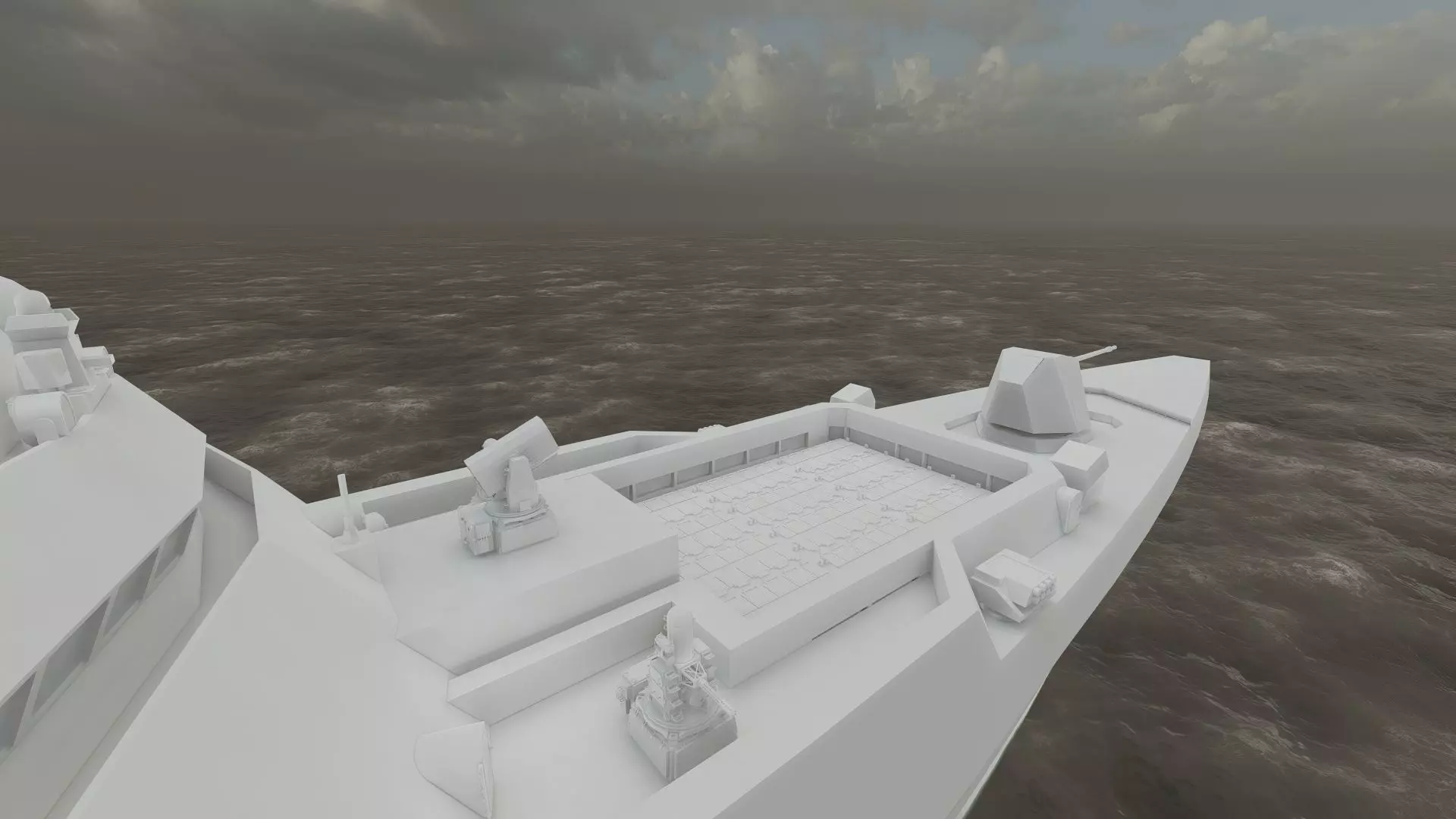 NAVY MULTIROLE  FRIGATE SPARTAN CLASS 3D model_45