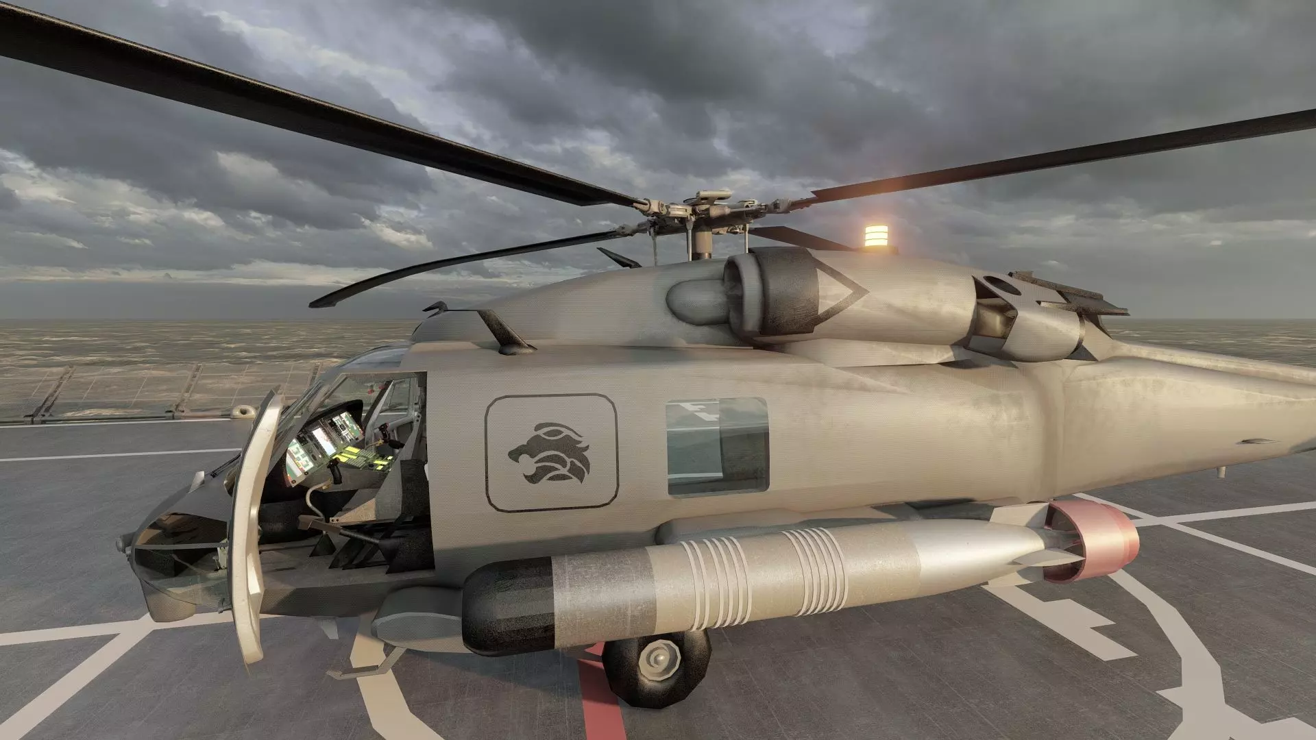 NAVY MULTIROLE  FRIGATE SPARTAN CLASS 3D model_35