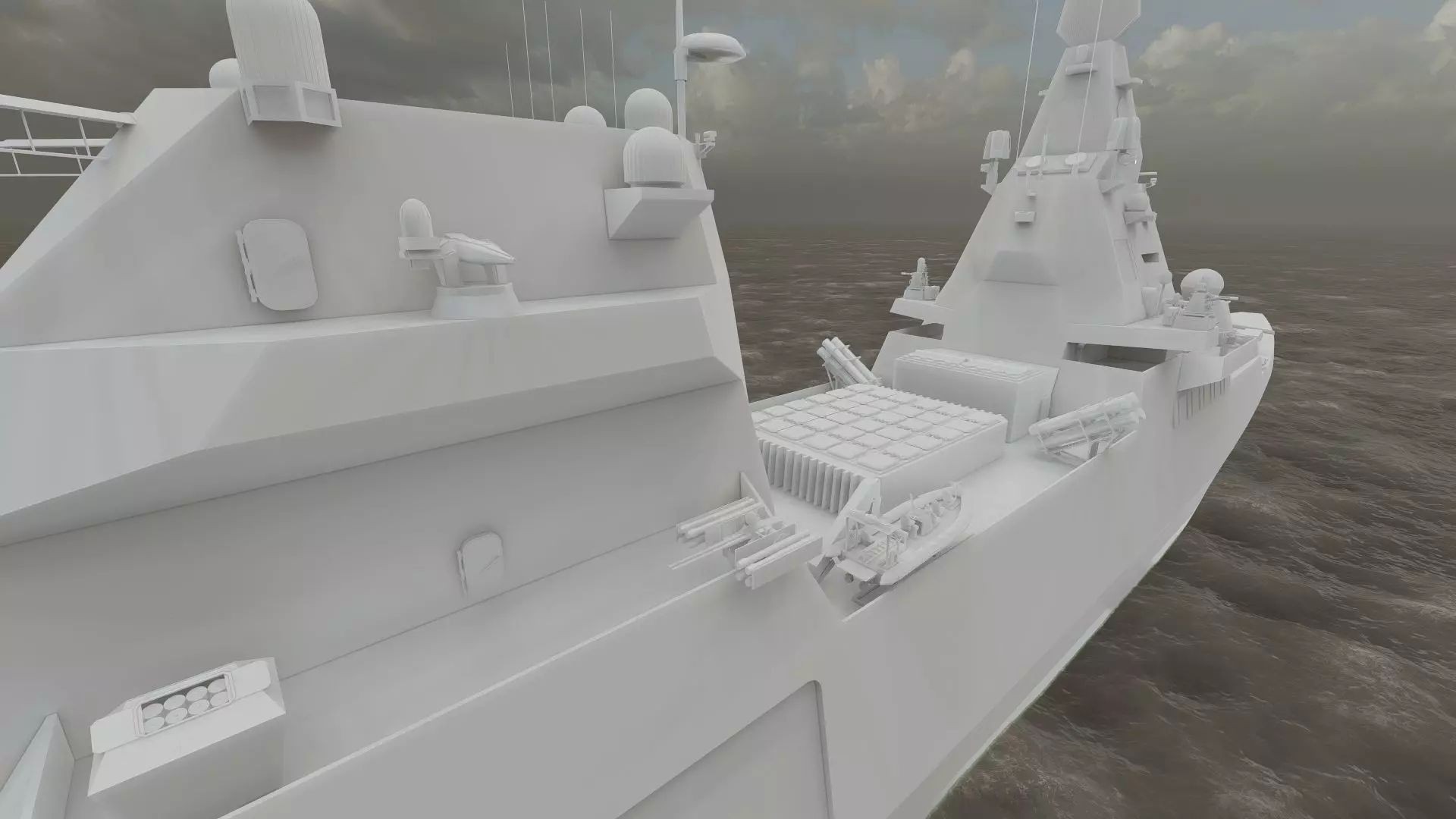 NAVY MULTIROLE  FRIGATE SPARTAN CLASS 3D model_42