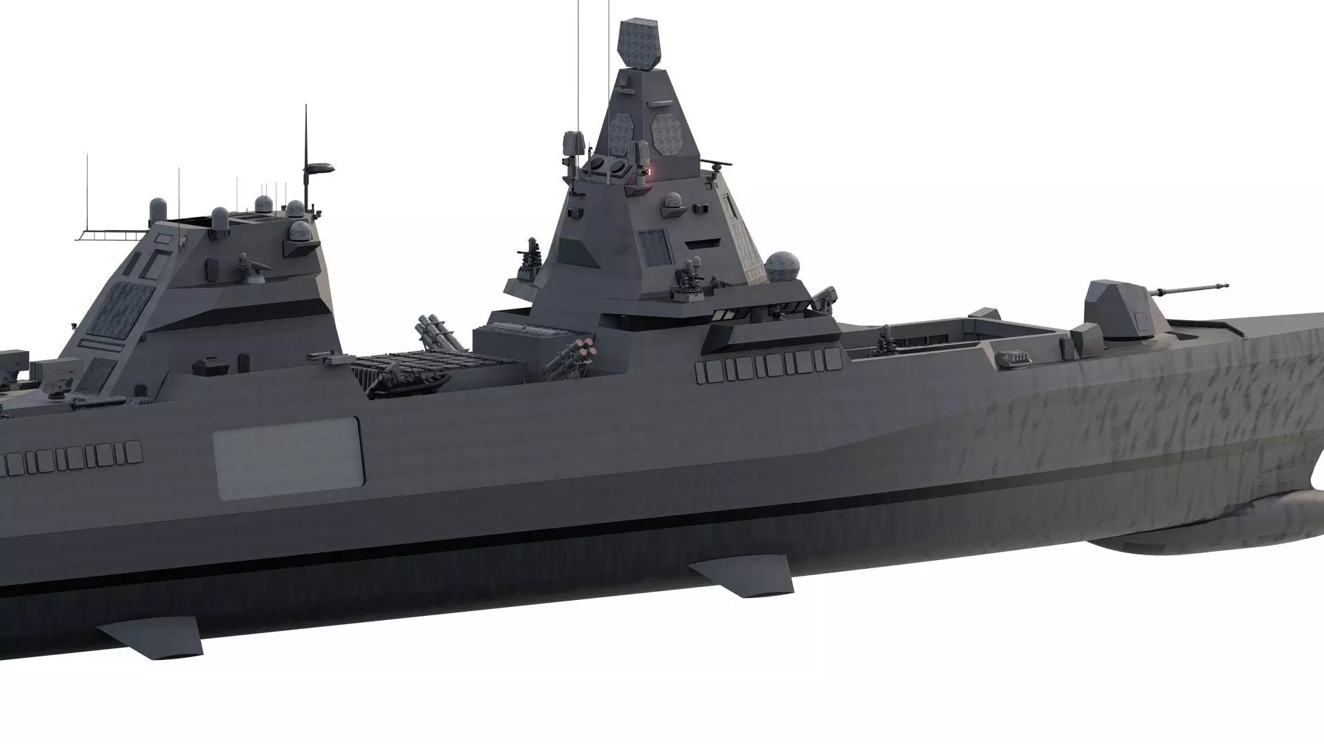 NAVY MULTIROLE  FRIGATE SPARTAN CLASS 3D model_4