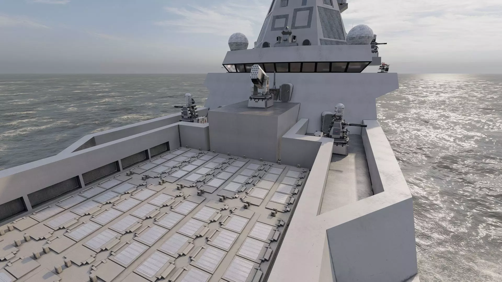 NAVY MULTIROLE  FRIGATE SPARTAN CLASS 3D model_23