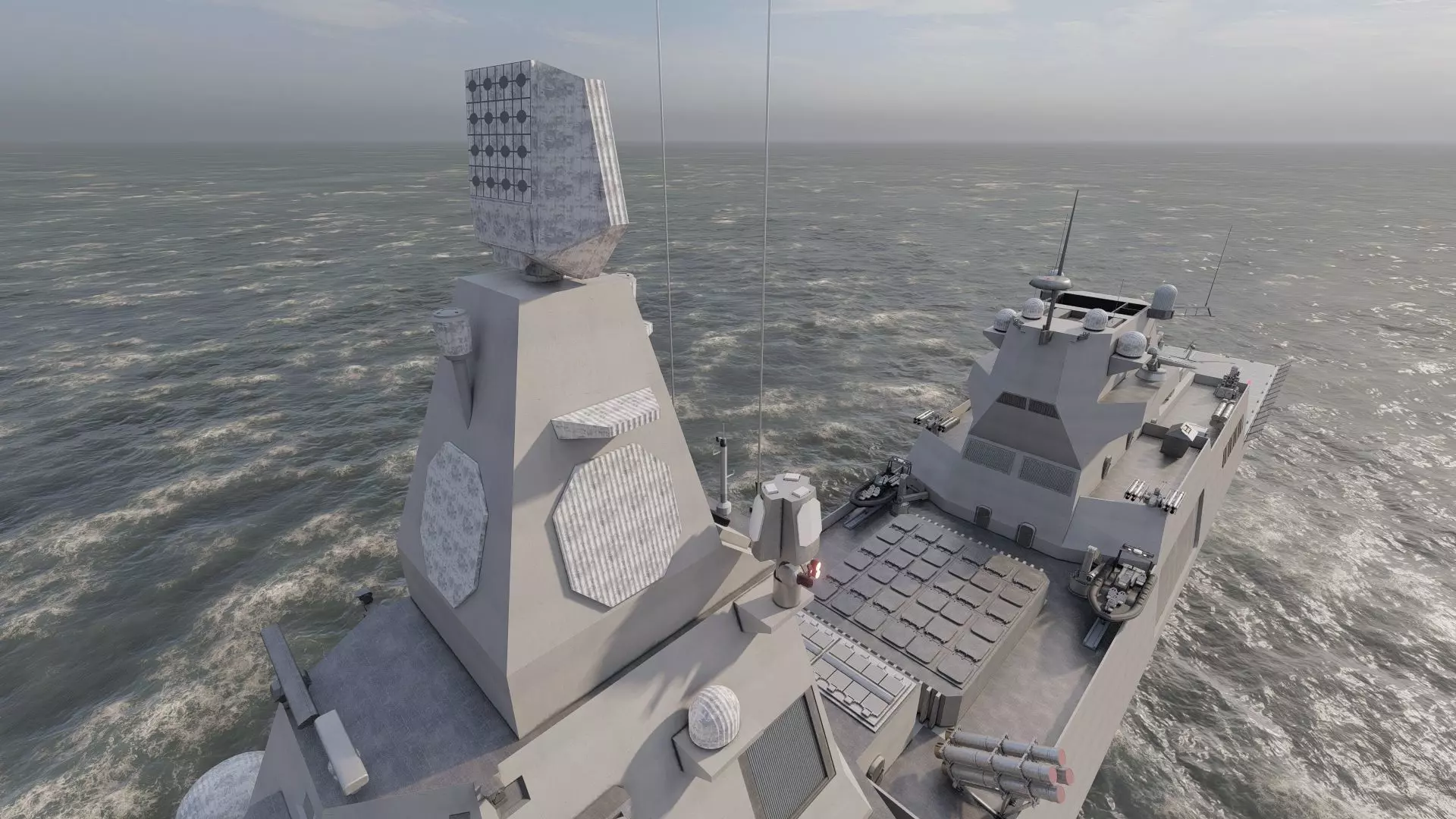 NAVY MULTIROLE  FRIGATE SPARTAN CLASS 3D model_27