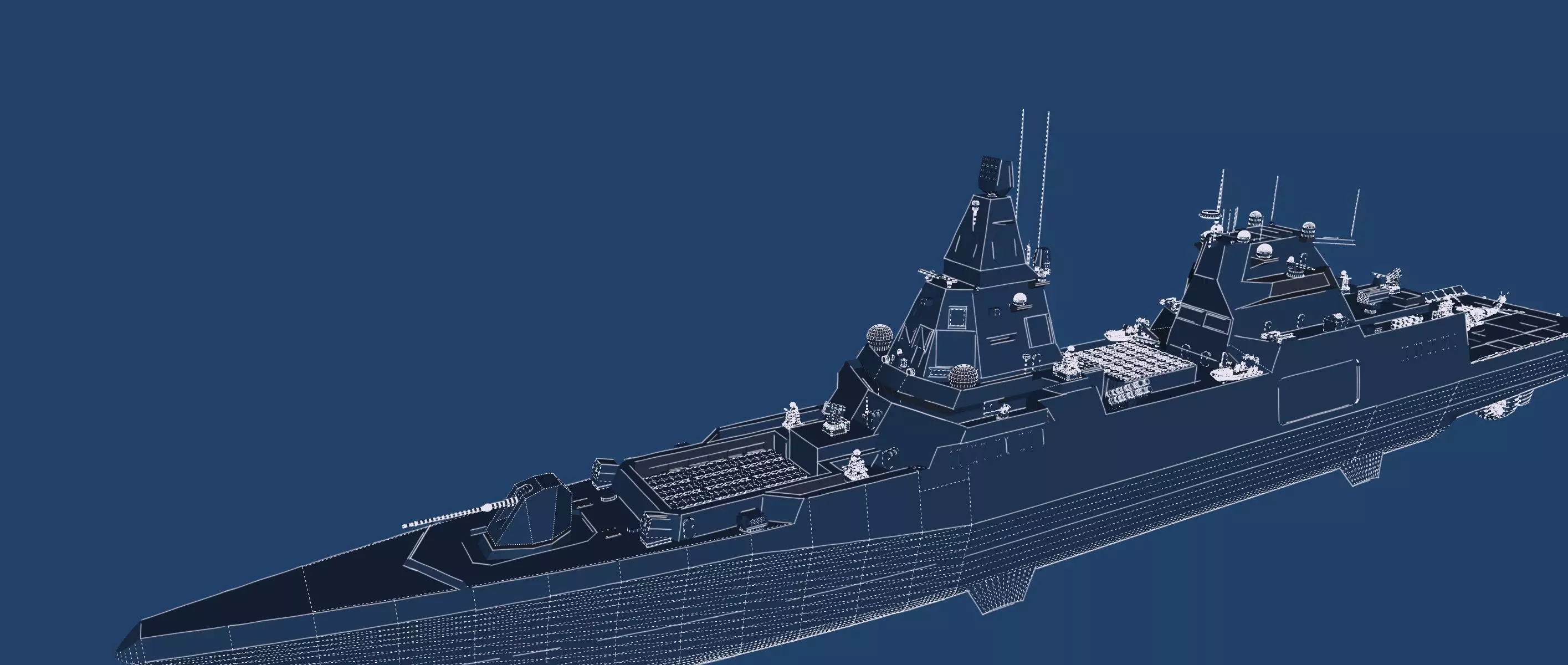 NAVY MULTIROLE  FRIGATE SPARTAN CLASS 3D model_48