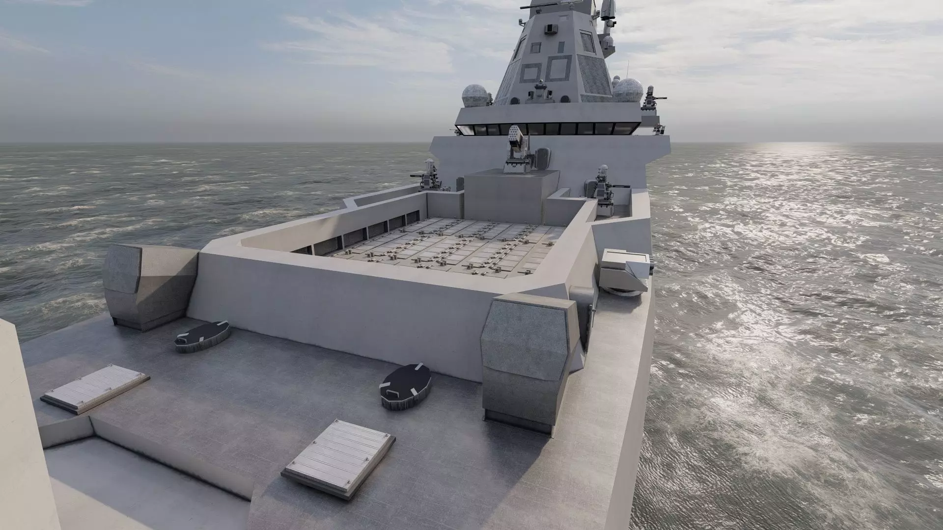 NAVY MULTIROLE  FRIGATE SPARTAN CLASS 3D model_22