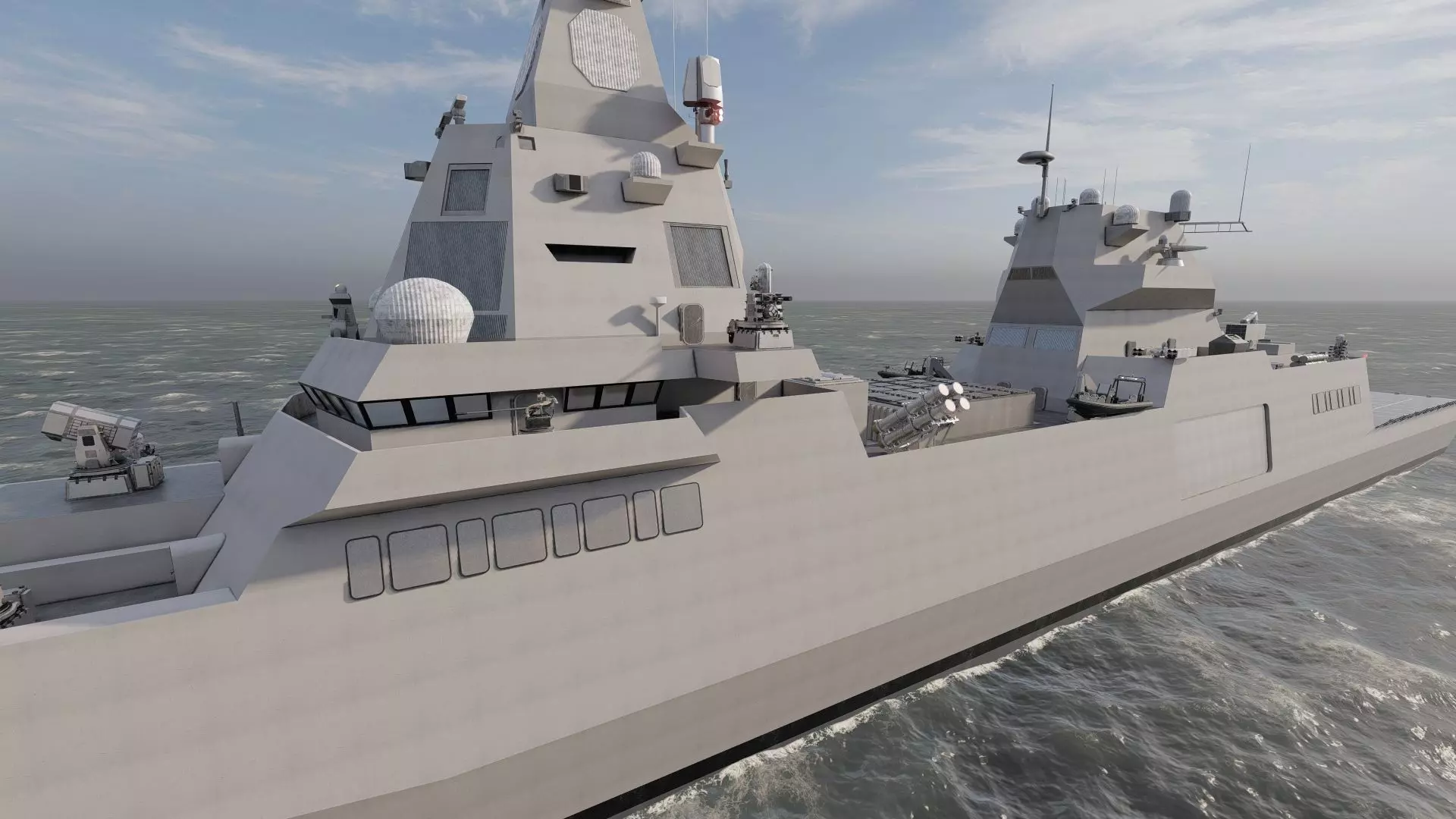 NAVY MULTIROLE  FRIGATE SPARTAN CLASS 3D model_10