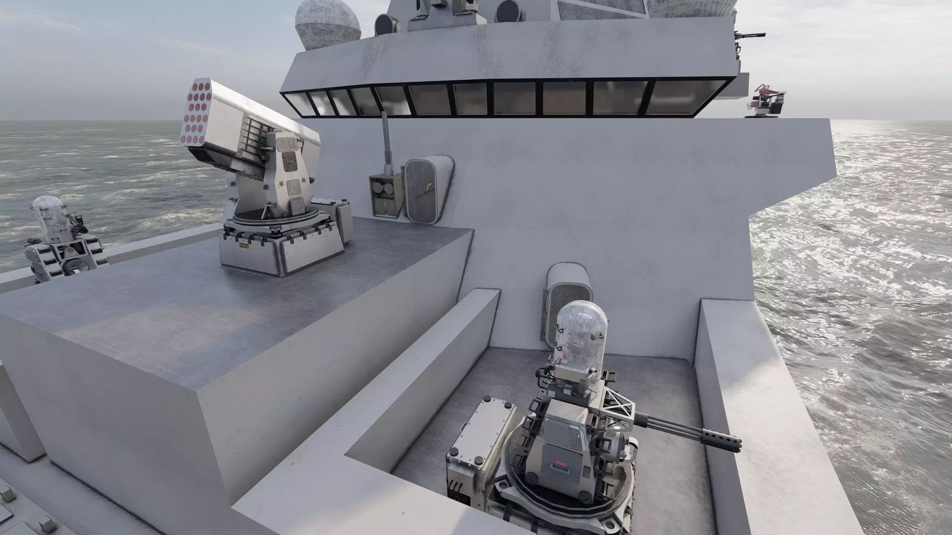 NAVY MULTIROLE  FRIGATE SPARTAN CLASS 3D model_24